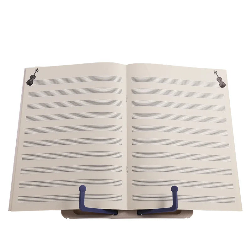 Adjustable Book Stand Foldable Bookends Portable Desktop Sheet Music Stand for Piano Music Score Reading Holder Tablet Stand Peaceful Pleasures Health and Wellness