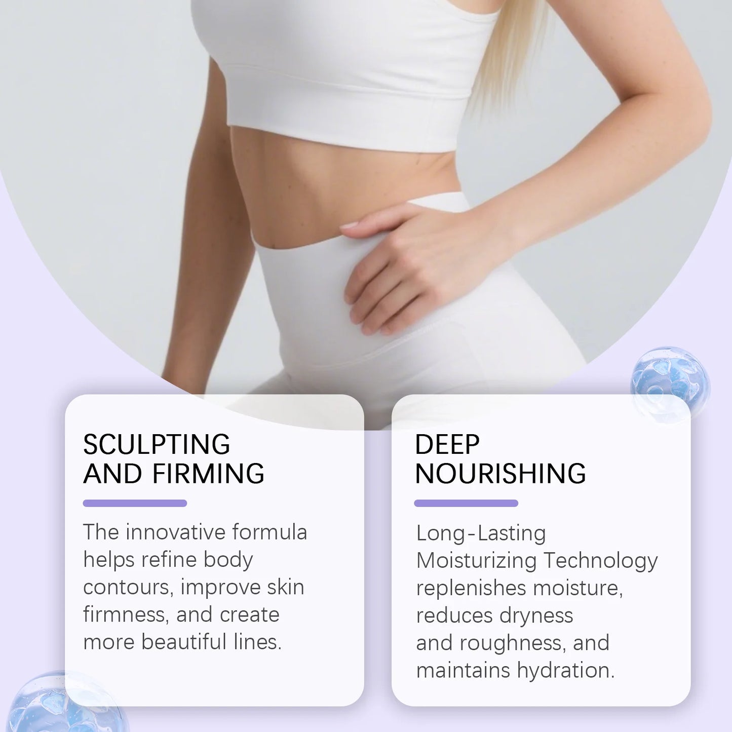 Body Shaping Firming Cream Lifting Slimming Abdominal Thigh Tightening Anti Cellulite Hydrating Smoothing Body Contouring Cream Peaceful Pleasures Health and Wellness