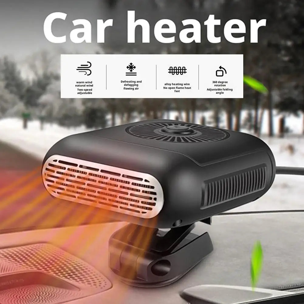 12V/24V Car Windshield Defroster Heater Fan – Fast Defrost Car Defroster Fan Peaceful Pleasures Health and Wellness