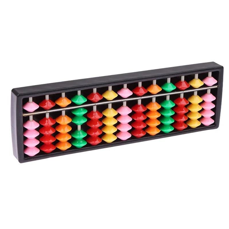 13-Column Abacus Soroban – Portable Kids Math Learning Tool