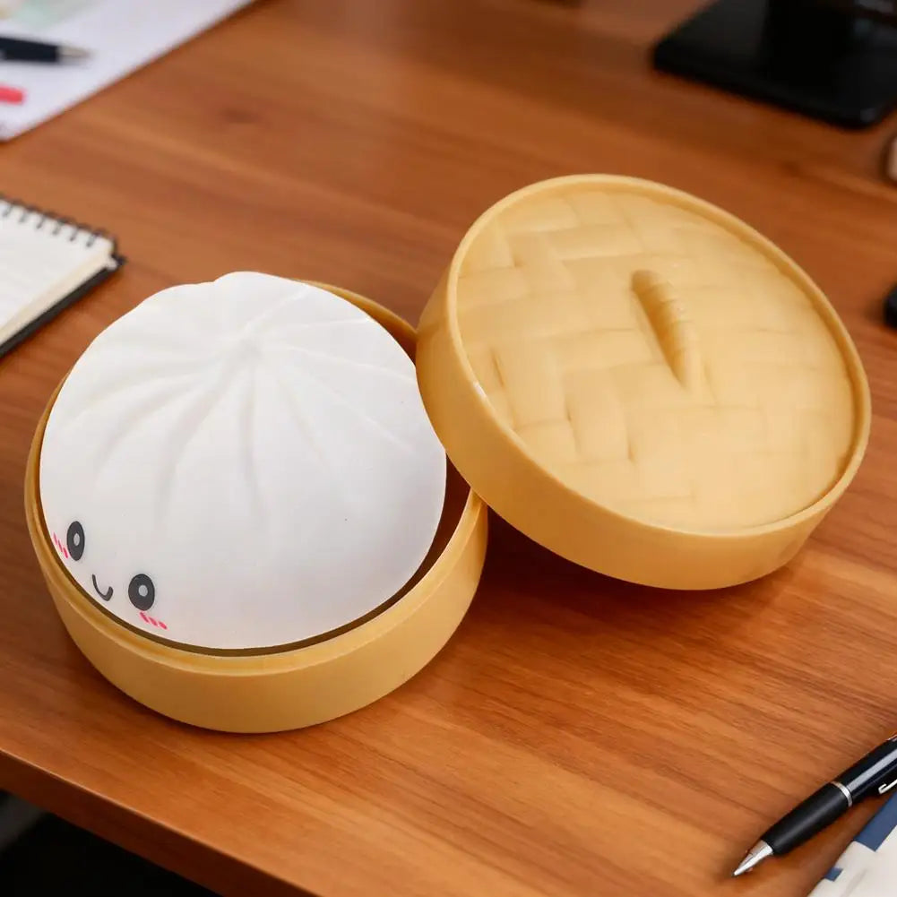 Colorful Dumpling Stress Balls for Decompression Play Peaceful Pleasures Health and Wellness White-2