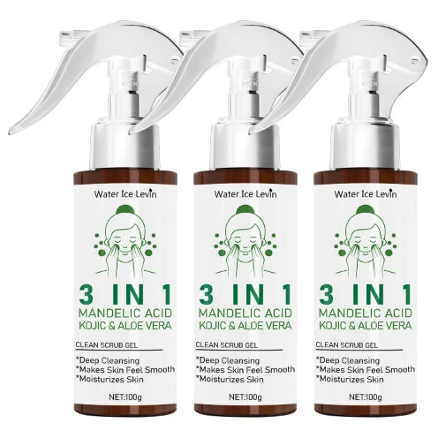 3-in-1 Mandelic Acid & Kojic Acid Scrub Gel with Aloe Vera