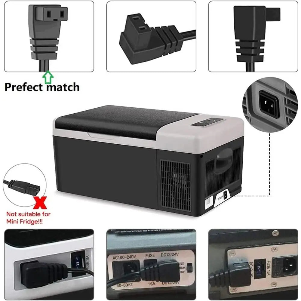 Car Refrigerator Power Cord Plug connection cable For ARB Car Cigarette Lighter Adapter Fridge Heater Extension Cable Peaceful Pleasures Health and Wellness