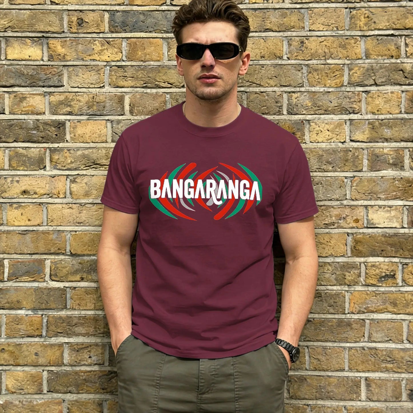 Bangaranga Song T Shirt for Men Pure Cotton Leisure T-Shirts Crew Neck 2026 Bulgaria Tee Shirt Short Sleeve Tops Plus Size Peaceful Pleasures Health and Wellness