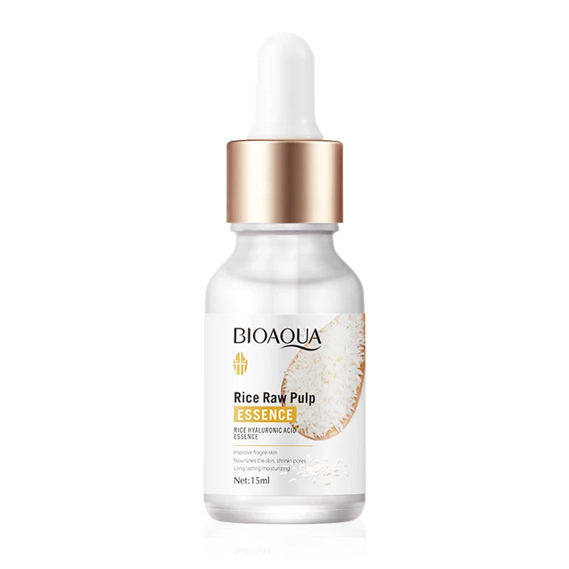 BIOAQUA Rice Raw Pulp Serum – Hyaluronic Acid Anti-Aging