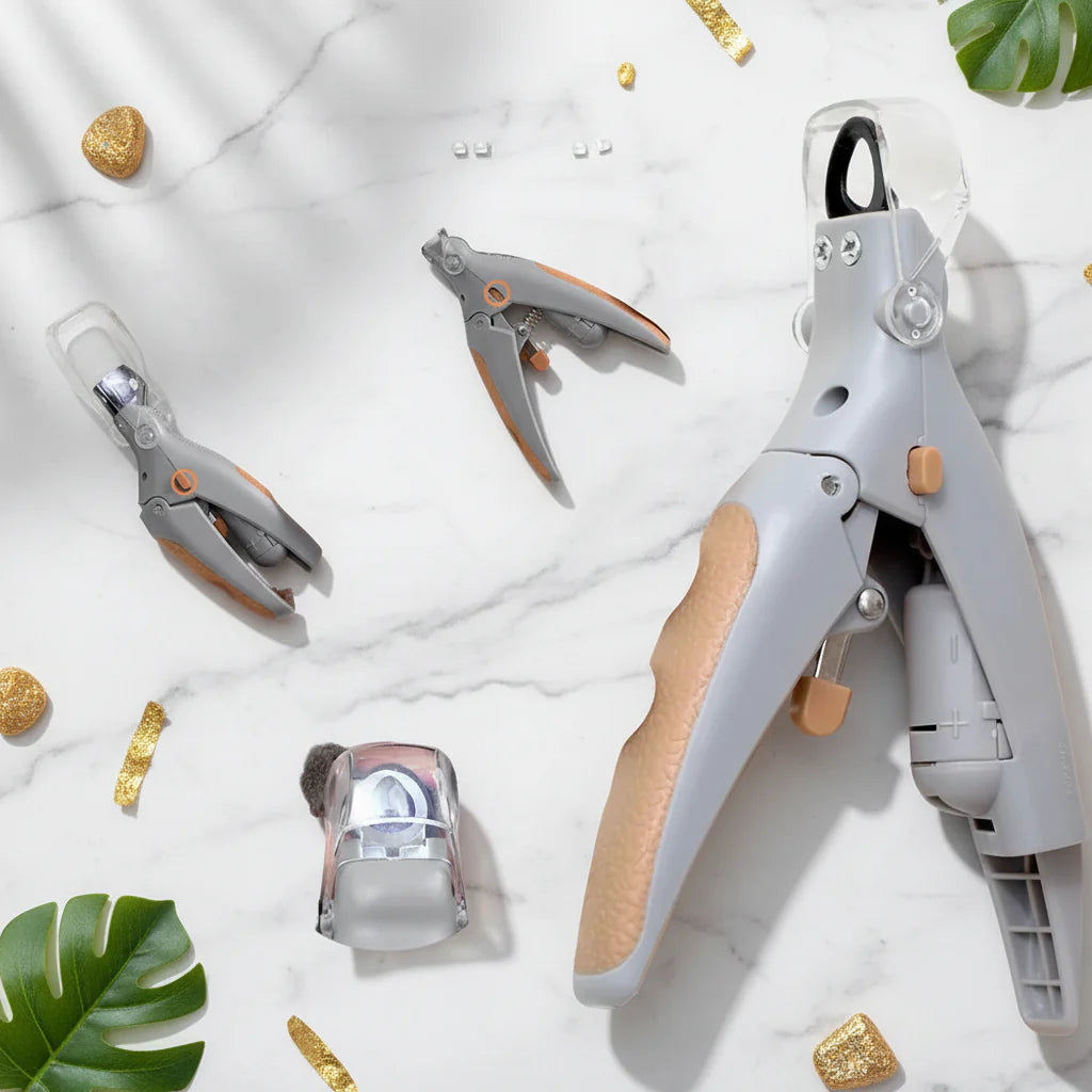 LED Pet Nail Clippers – 5x Magnification & 4 LED Lights