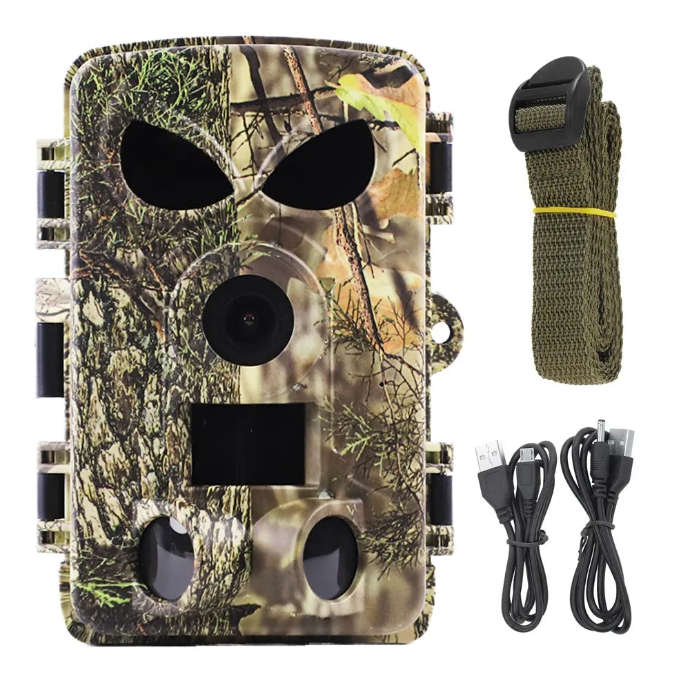 8K PR8000 Wifi Camera IP65 Waterproof No Glow Night Vision Video Recording Camera 2.0 Inch LCD Screen APP Control Peaceful Pleasures Health and Wellness Green