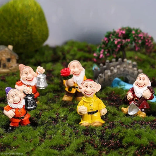 Funny Peeing Elf Resin Figurine | Garden Gnome Ornament Garden Gnome Figurine Peaceful Pleasures Health and Wellness