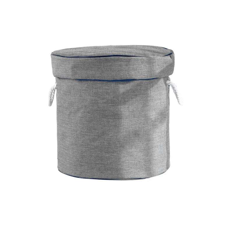 Storage Bag – Portable Kids Toy Organizer with Handles for Fast Cleanup, Durable Building Blocks Tote Peaceful Pleasures Health and Wellness grey As Shown
