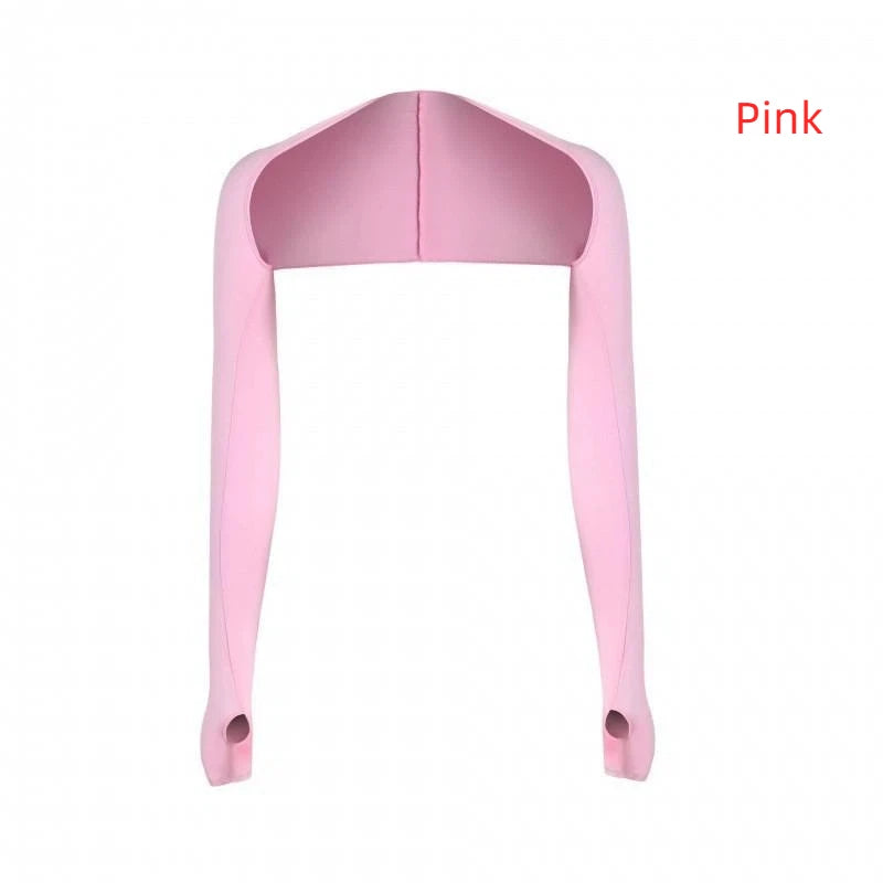 UPF 50+ Ice Silk UV Sun Protection Arm Sleeves for Women