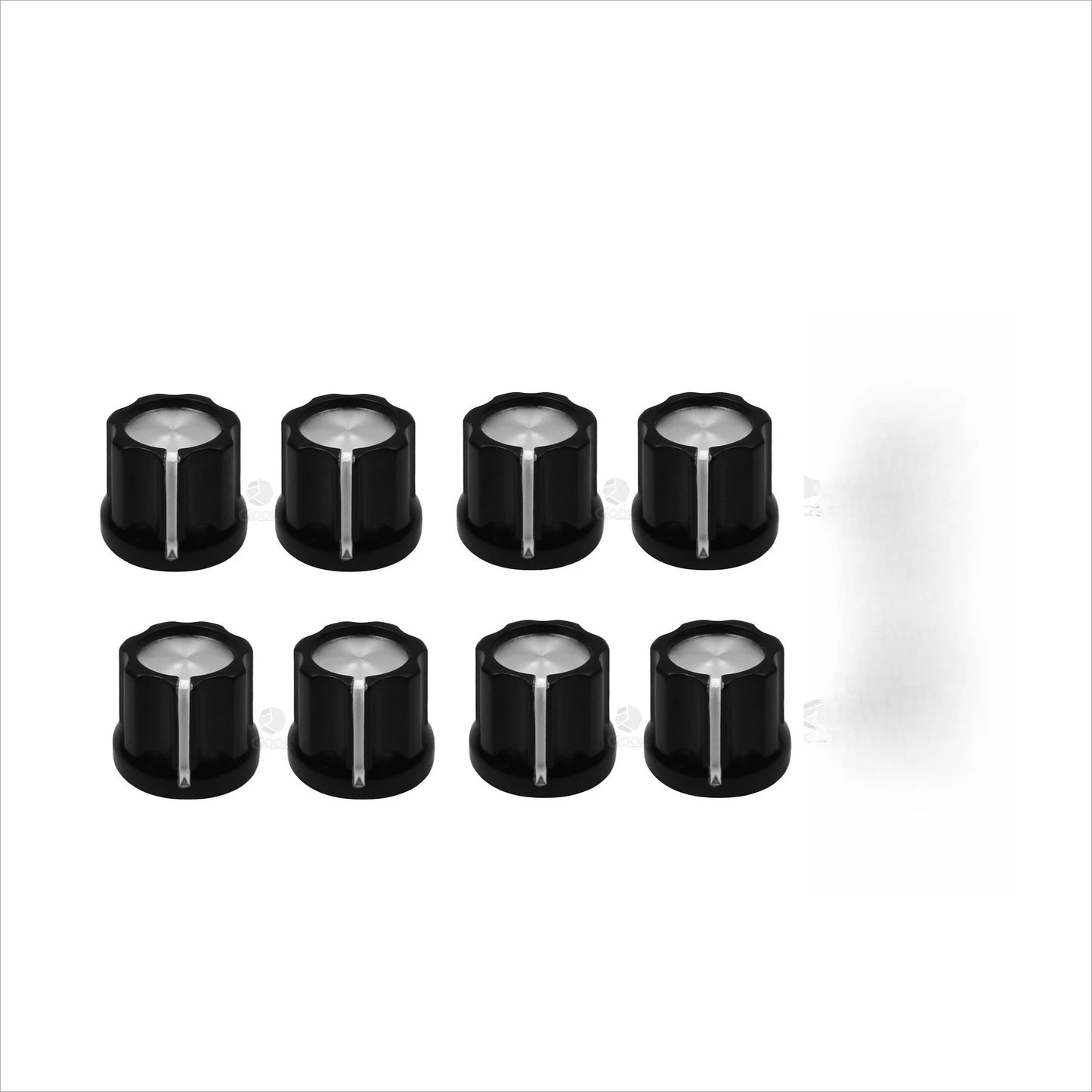 Guitar Accessories Plum Blossom Aluminum Electric Effects Knob Cap