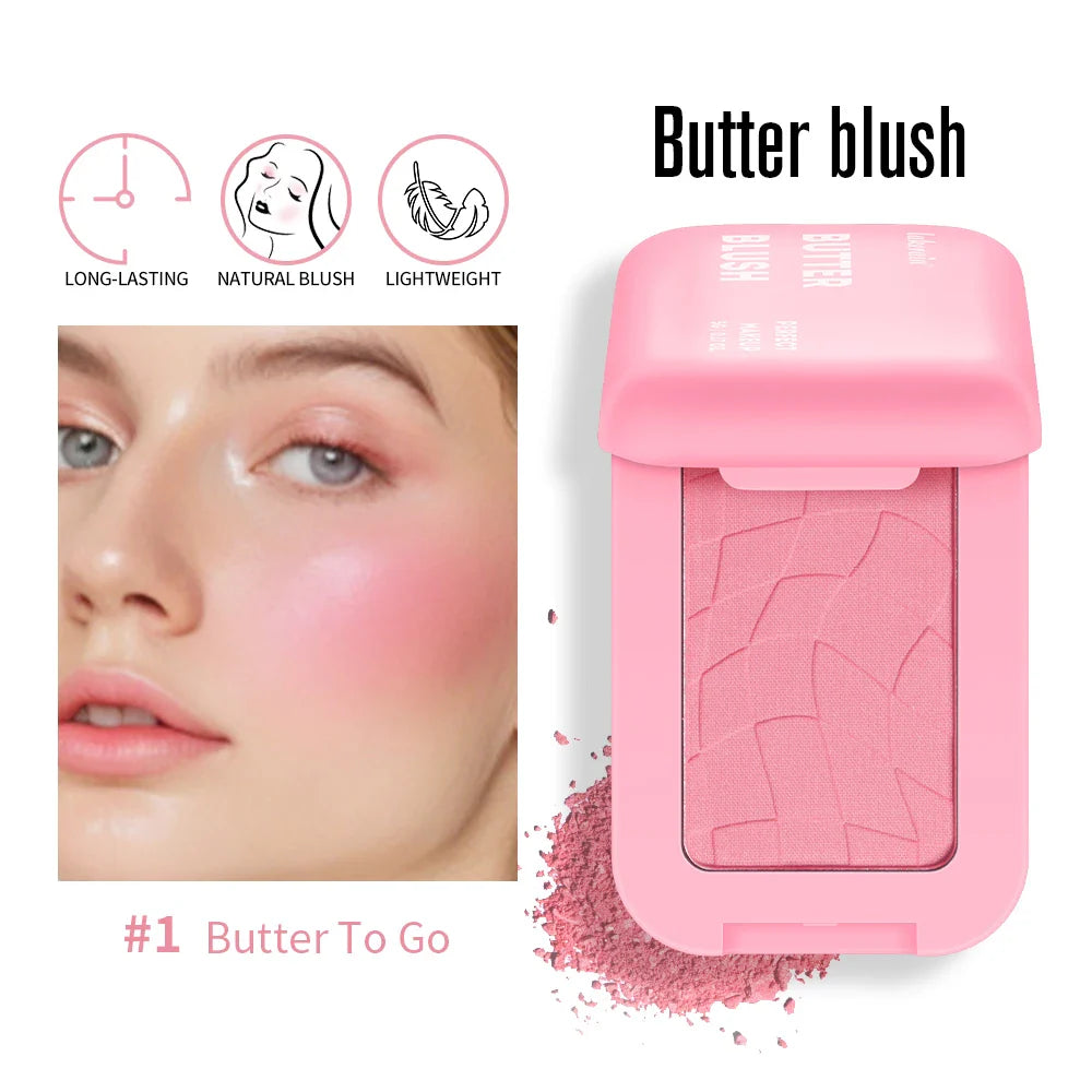 ibcccndc Butter Blush – Waterproof High Pigment Cream Blush