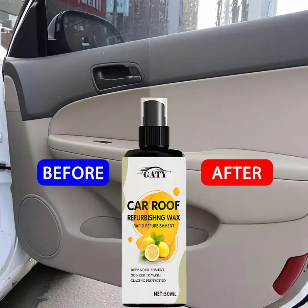 Car Roof & Interior Restoration Spray Wax – Plastic & Vinyl