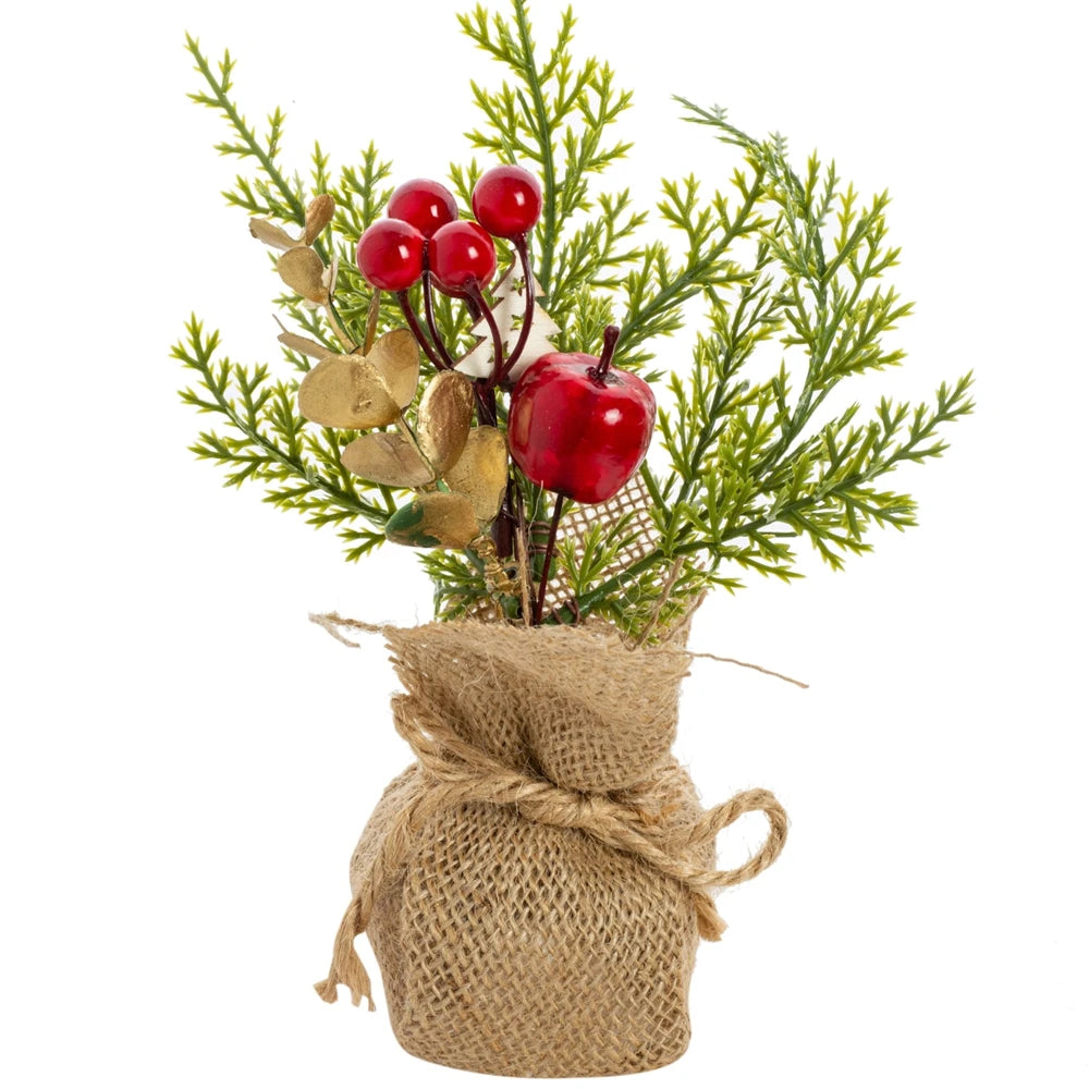 Artificial Flower Bonsai Set 2/5pcs – Home & Wedding Décor