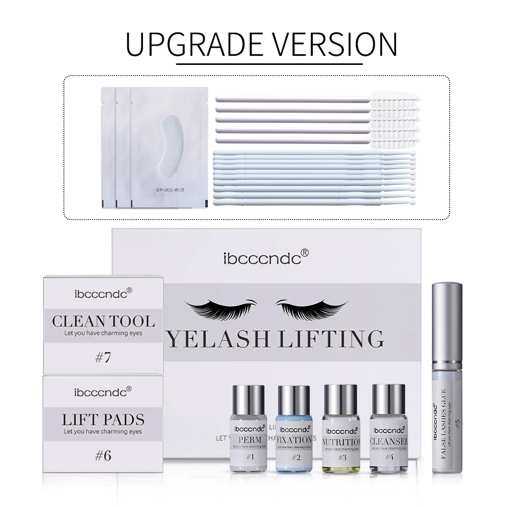 Ibcccndc Lash Lift Kit Lamination Of Eyelashes Lifting Eyelash Perming Kit Beauty Salon Home Use Eye Lash Curling Lift Pad Tools Peaceful Pleasures Health and Wellness