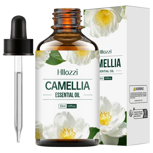 Hllozzi Camellia Oil – Pure Natural Face & Hair Moisturizer Camellia Face & Hair Oil Oasis Select