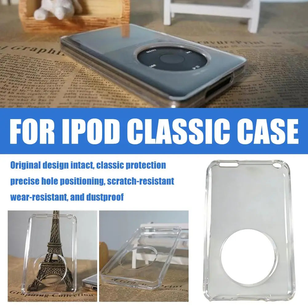 Clear Hard Case for Apple iPod Classic – Crystal PC Cover