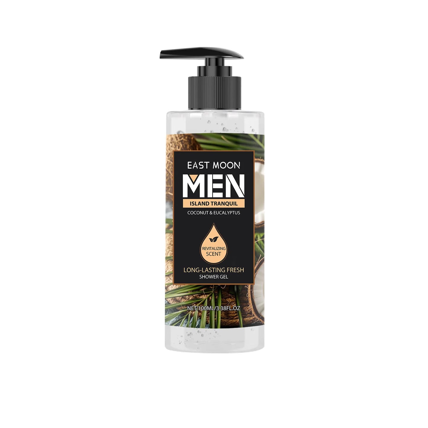 Men's Eucalyptus Coconut Body Wash | Deep Cleansing 100ml