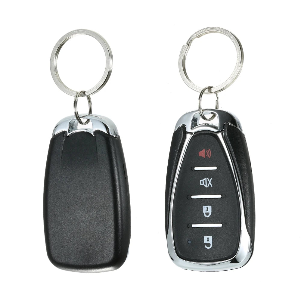 KKMOON Car Alarm Anti-Theft System | 2 Remotes, Siren & Wiring