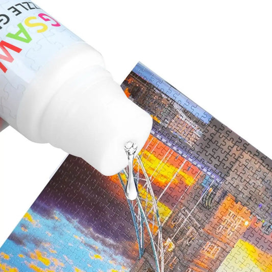 200ml DiamondPainting Sealer Art Glue Continuous Hold Gloss Effect Puzzle Puzzle Highlight Glue Artwork Maintenance Quick Drying Peaceful Pleasures Health and Wellness