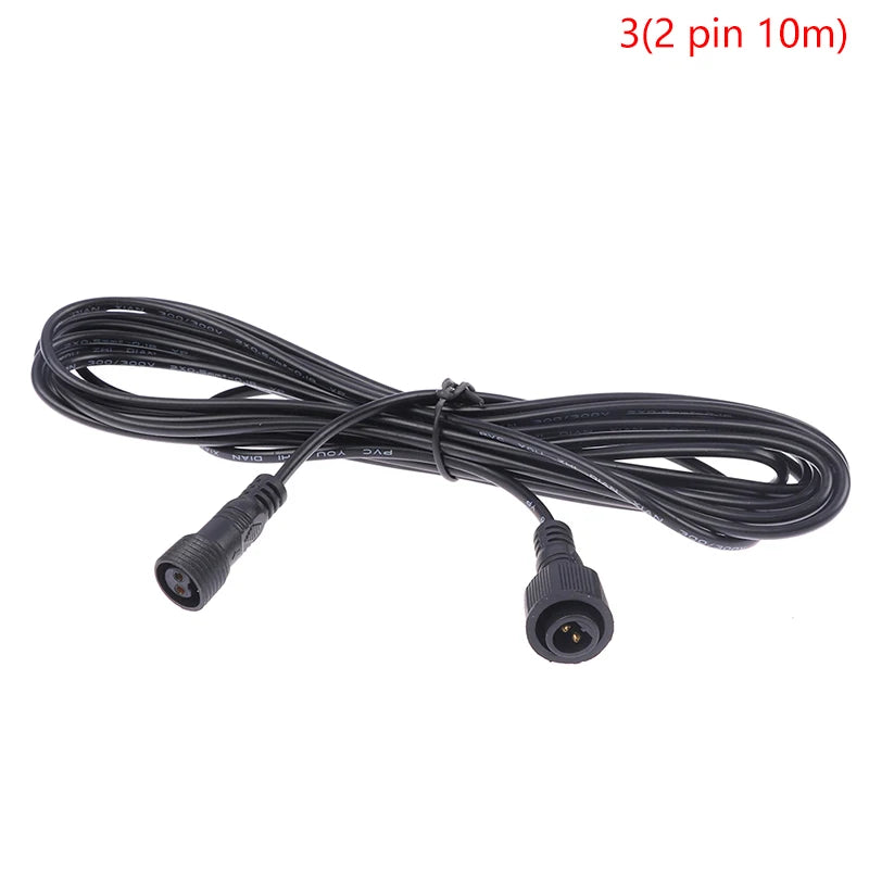 High Quality 3M 5M 10M Low Frequency Universal Wear Resistant Portable Solar Spotlights Waterproof Cord Extension Cable Peaceful Pleasures Health and Wellness A3