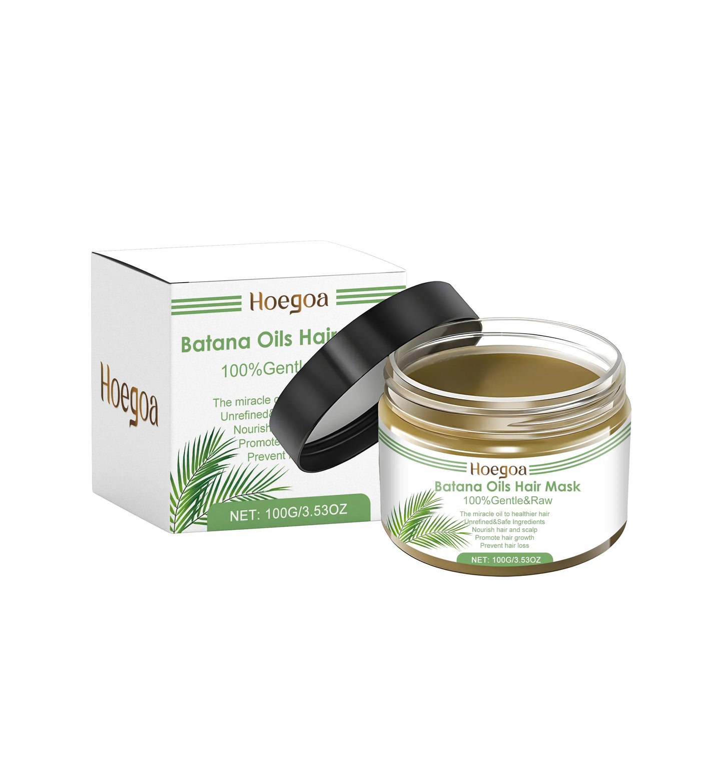 HOEGOA Batana Oil Hair Mask – Growth & Anti-Breakage Treatment