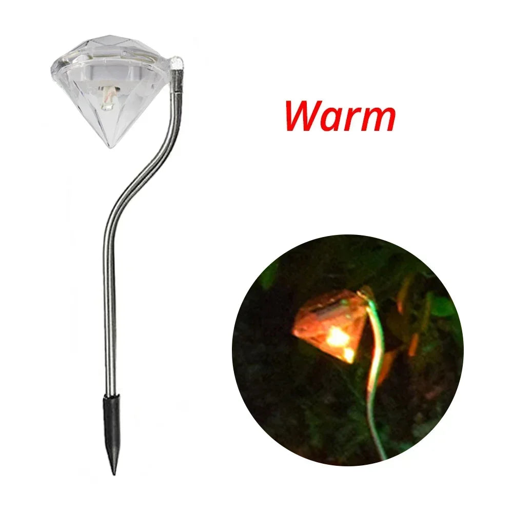 Solar LED Garden Lawn Lamp | IP65 Waterproof Path Spot Light