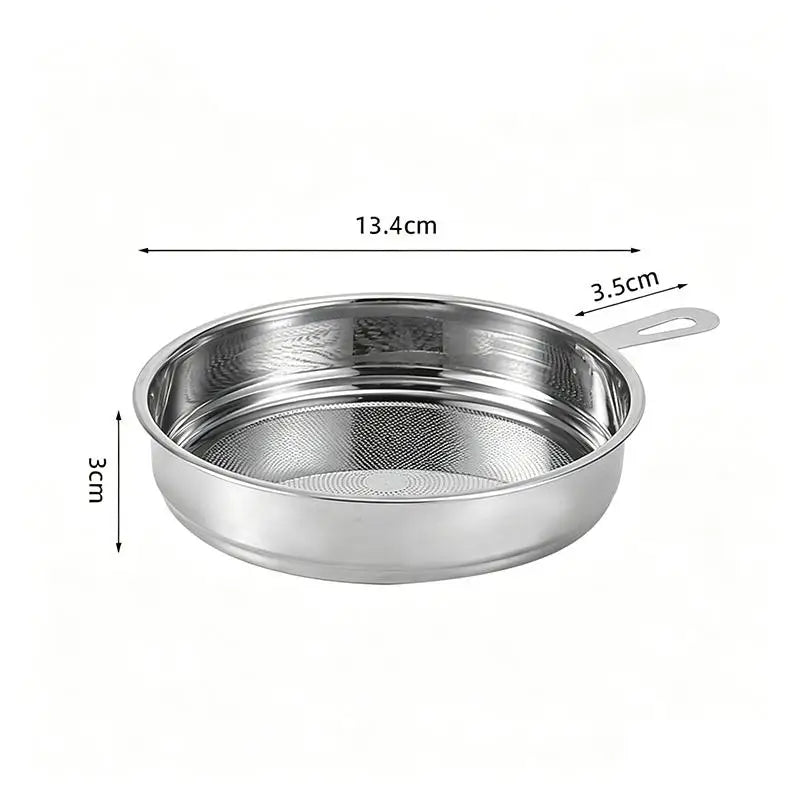 Stainless Steel Fine Mesh Strainer – Tea, Coffee & Flour Sifter