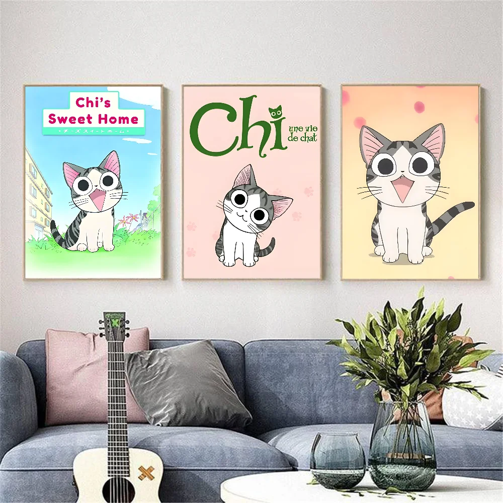 C-Chi S S-Sweet Homes Poster HD art sticky wall waterproof home living room bedroom bar aesthetic decoration Peaceful Pleasures Health and Wellness