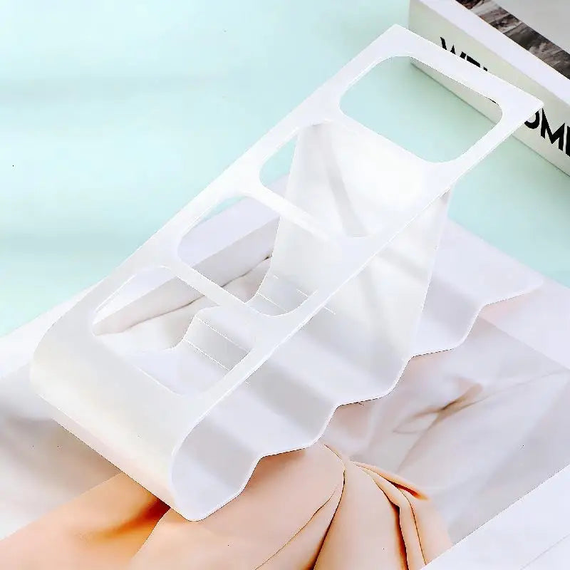 Desktop Remote Control Organizer Rack | Plastic Storage Shelf