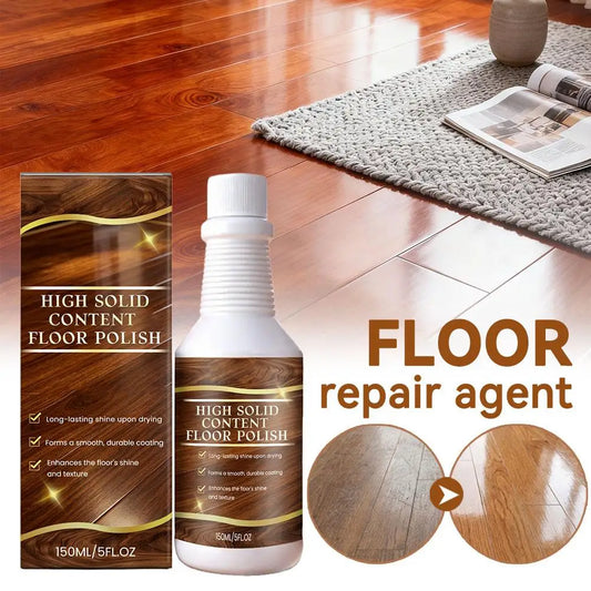 Lasting Shine High Solid Content Floor Polish 1/2pcs 150ml Renewing Covering Scratches Multi-type Floor Care Floor Repair Agent Peaceful Pleasures Health and Wellness