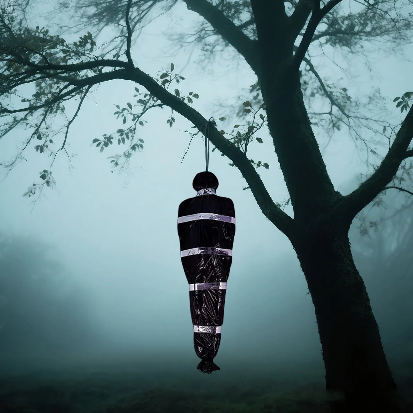 5ft Inflatable Hanging Corpse Prop – Halloween Haunted House Decor