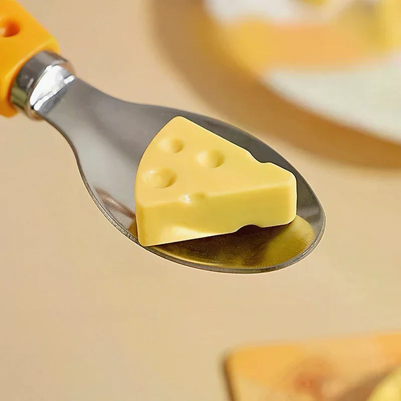 Cheese-Shaped Novelty Eraser Set – 7-Pack TPR School Erasers