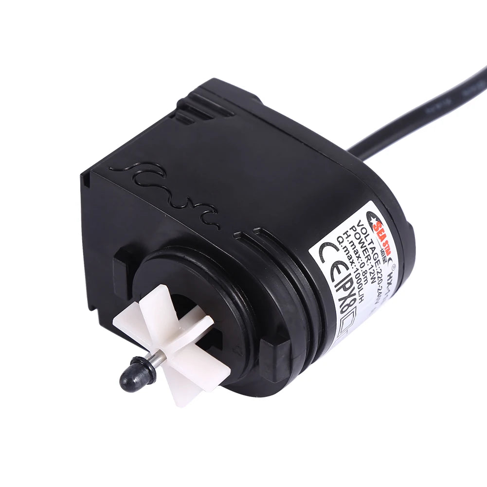 Fish Filter ABS Black 3 in 1 Aquarium Purifier Waterproof Oxygen Aquarium Oxygen Pump Water Aquarium Pump Purifier Tool Peaceful Pleasures Health and Wellness