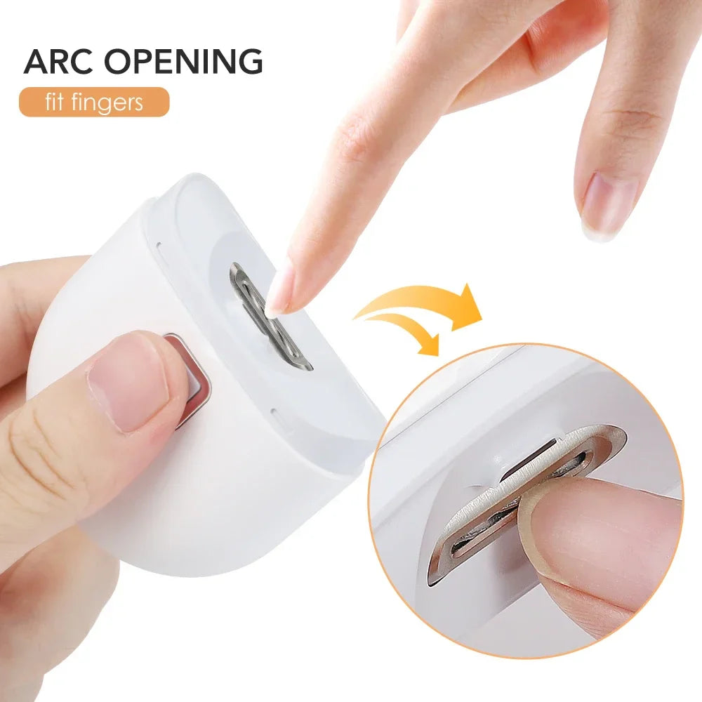 AFDEAL Electric Nail Clipper LED Light – Baby, Adult & Pet