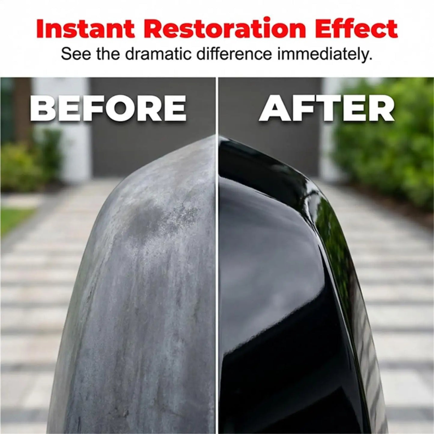 100ml Car Trim Restorer | Scratch Repair Coating for Plastic & Rubber
