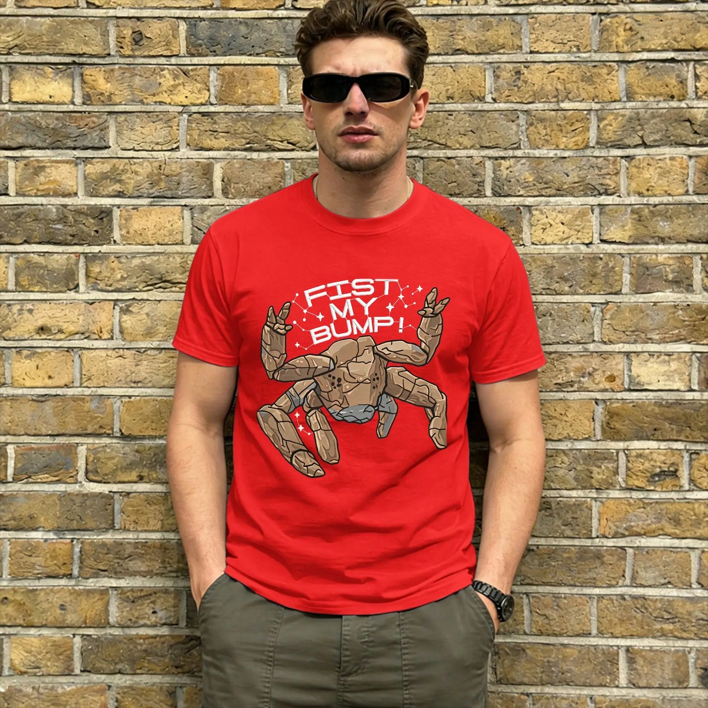 Casual Project Hail Mary 2026 T-Shirt for Men Round Neck Cotton T Shirt Fist My Bump Short Sleeve Tees Gift Tops Peaceful Pleasures Health and Wellness