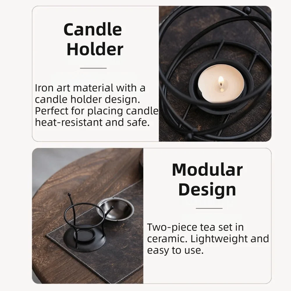 Polygon Metal Essential Oil Warmer & Aromatherapy Burner