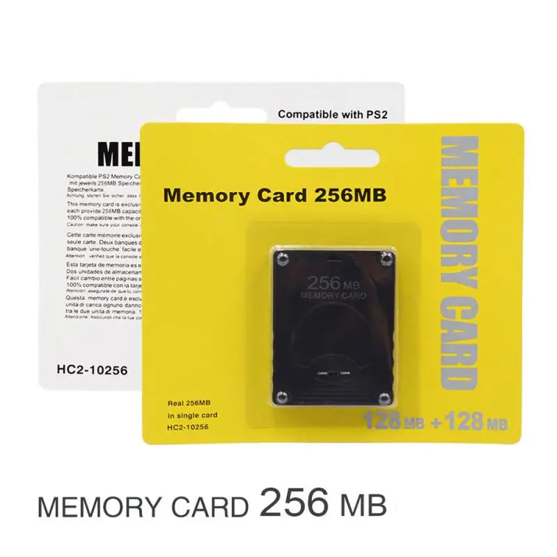New 8M/16M/32M/64M/128M/256M Memory Card For Sony PS2 Gamepad High Speed Gameboy Micro Game Memory Card For Sony PS2 Peaceful Pleasures Health and Wellness 256M