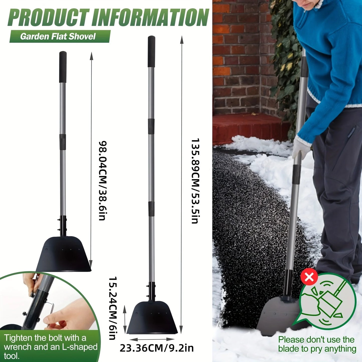 Multifunctional Cleaning Shovel Multi-purpose Garden Tool Outdoor