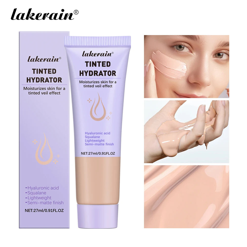 Lakerain Tinted Hydrator Buildable Coverage Intense Moisturizing Even Skin Tone Semi-matte Finish Makeup Moisturizing Cream Peaceful Pleasures Health and Wellness