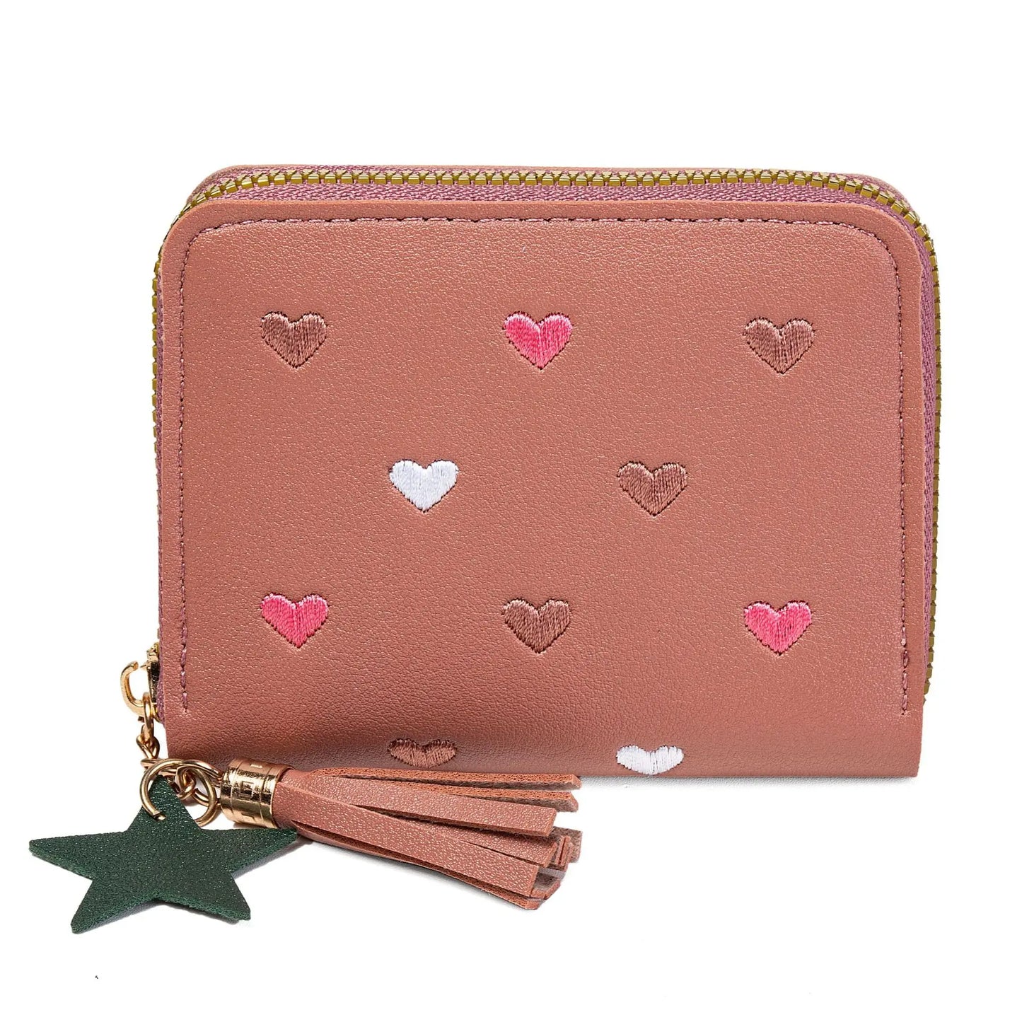 Women's Mini Tassel Wallet | Korean Style Zipper Coin Purse