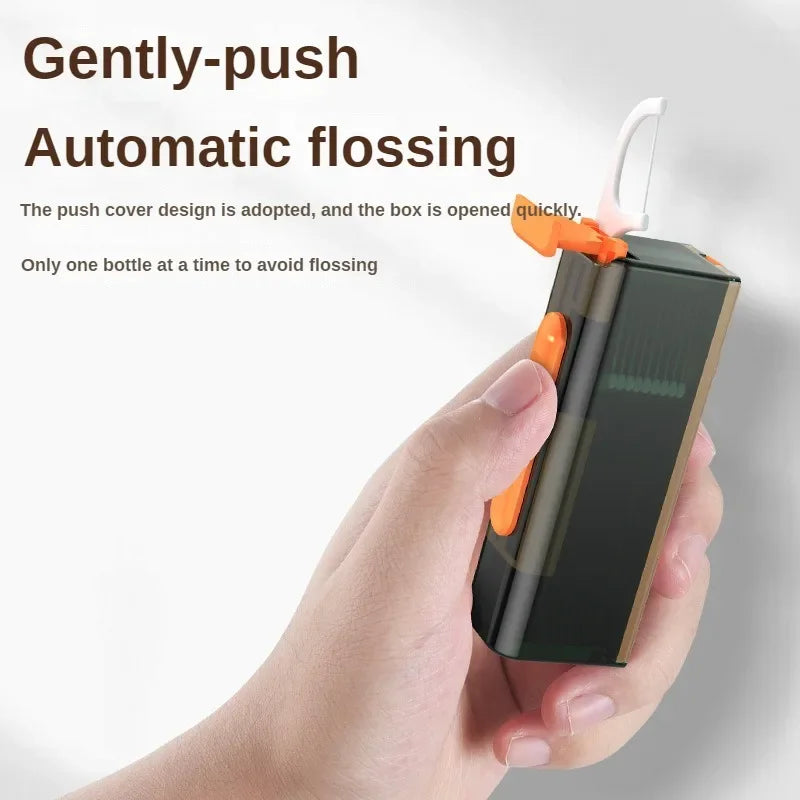 Portable Floss Dispenser Box – Auto Pop-Up | 20 Pcs Set
