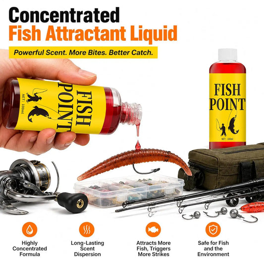 100ml Fish Attractant Liquid | Trout, Bass, Carp & Tilapia Scent Fishing Bait Attractant Peaceful Pleasures Health and Wellness