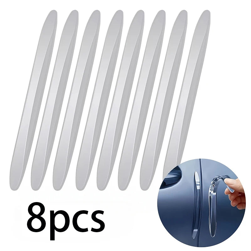 8-Piece Invisible Door Anti-collision Strips Necessary Tool Protect