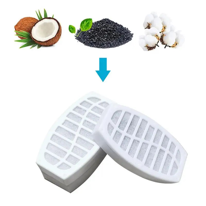 4PCS Cat Water Fountain Filter Carbon Replacement Filters for Pet Water Dispenser Peaceful Pleasures Health and Wellness