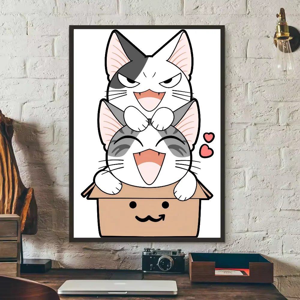 C-Chi S S-Sweet Homes Poster HD art sticky wall waterproof home living room bedroom bar aesthetic decoration Peaceful Pleasures Health and Wellness z9 15X20cmNoframe