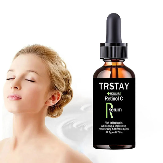 TRSTAY Vitamin C Facial Essence – Hyaluronic Acid & Vitamin E Facial Essence Serum Oasis Select 15ml