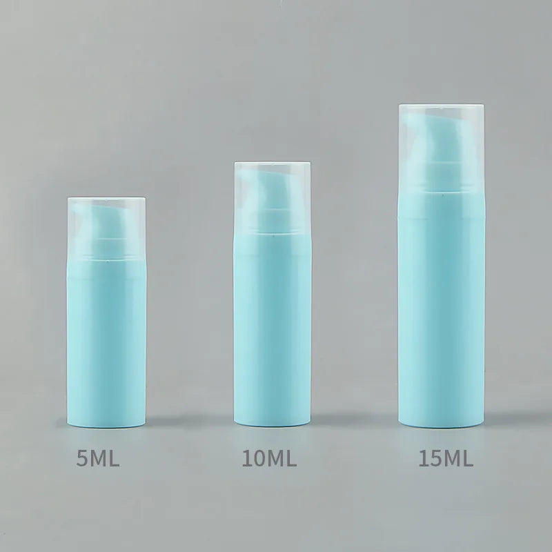 Airless Pump Lotion Bottle 5–25ml | Refillable Travel Container