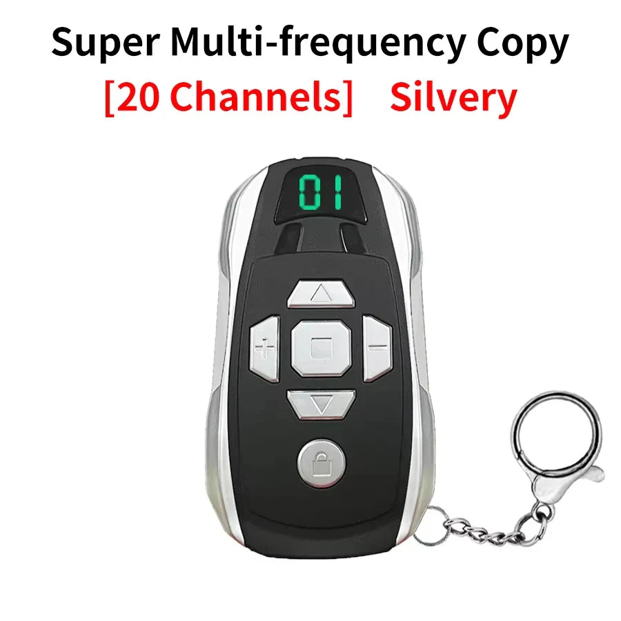 20-Channel Universal Garage Door Remote Duplicator 300–915MHz